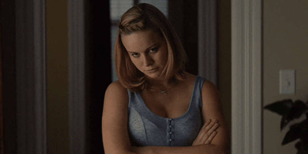 SMH Brie Larson Crossed Arms GIF