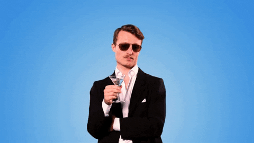 SMH Guy In Black GIF