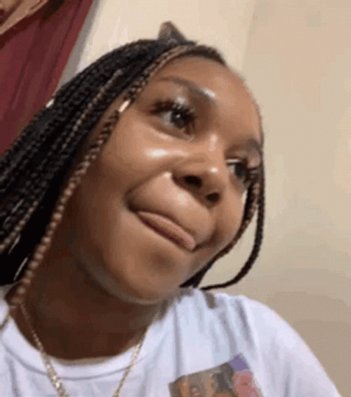 Smh Meme Braided Girl GIF