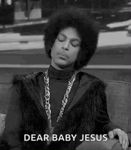 Smh Meme Prince Dear Baby Jesus GIF