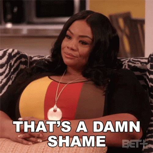 Smh Meme That A Damn Shame GIF
