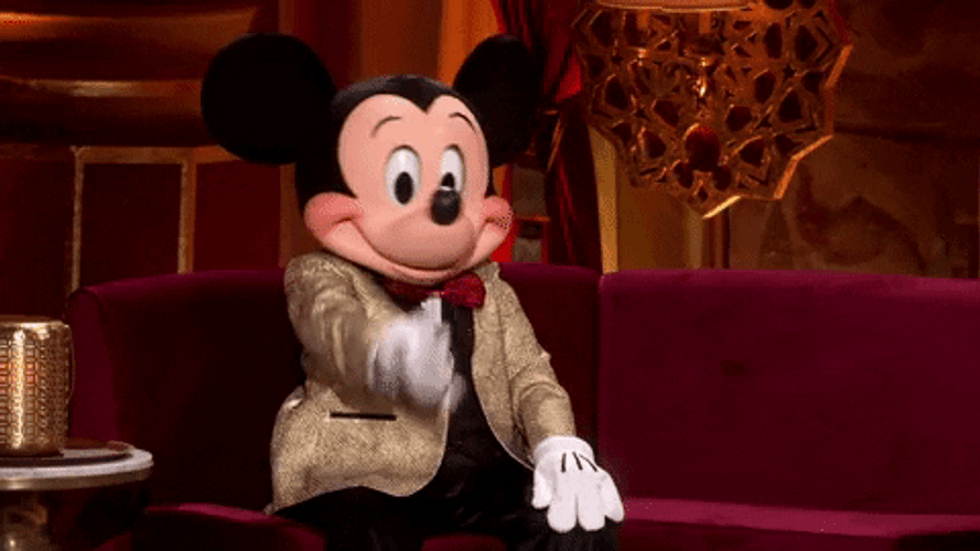 SMH Mickey Mouse Facepalm GIF