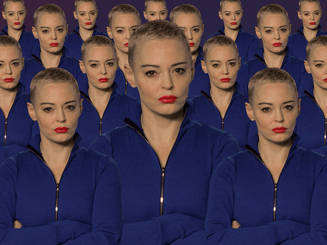 SMH Rose McGowan GIF