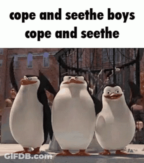 Smile And Wave Boys Cope And Seethe GIF