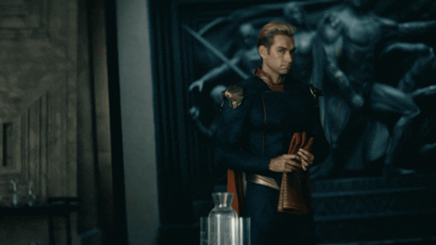 Smile And Wave Boys Homelander GIF