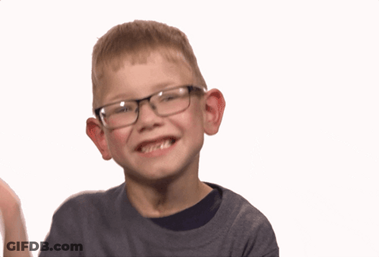 Smile And Wave Boys Nerdy Smiling Kid GIF
