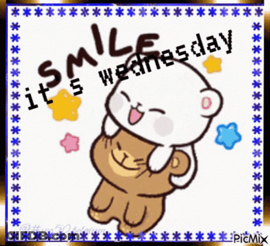Smile It's Animated Blessed Wednesday GIF