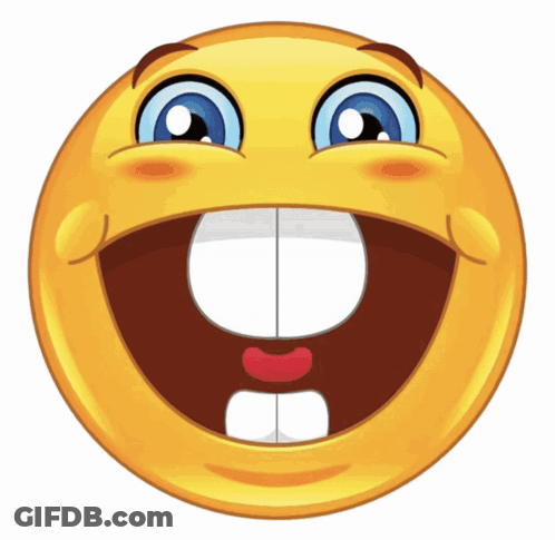 Smiley Face Big Mouth GIF