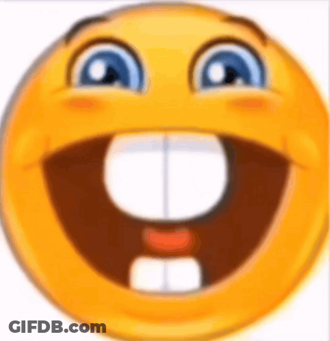 Smiley Face Big Smile GIF