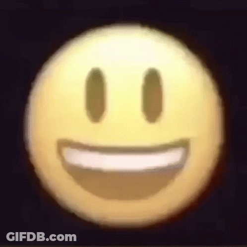 Smiley Face Close Up GIF