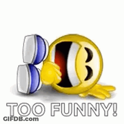 Smiley Face Fist Pump Too Funny GIF