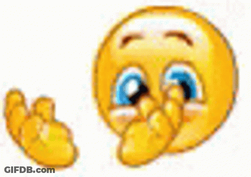 Smiley Face Giving High Five GIF