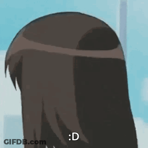 Smiley Face Head With D GIF