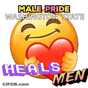 Smiley Face Holding Red Heart GIF