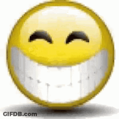 Smiley Face Laughing GIF