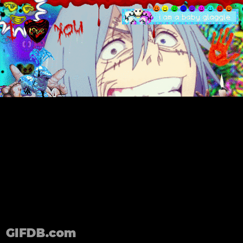 Smiley Face Man Saying Im A Freak GIF