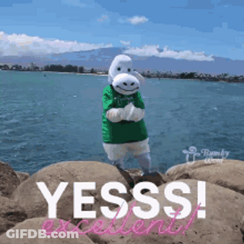 Smiley Face Mascot Yes Yes Yes GIF