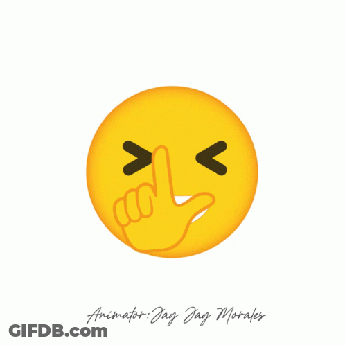 Smiley Face Rock Sign Jay Jay Morales GIF