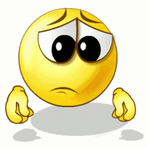 Smiley Face Sad GIF
