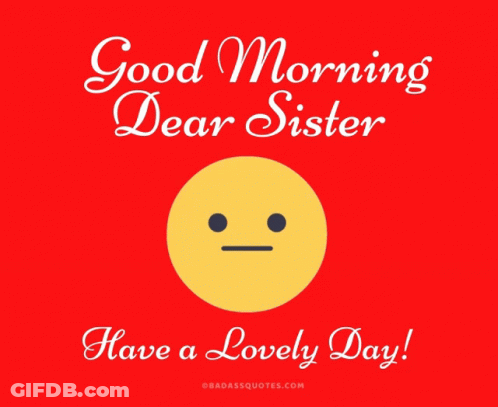 Smiley Face Saying Good Morning GIF