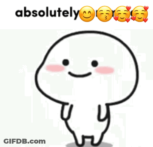 Smiley Face With Absolutely GIF