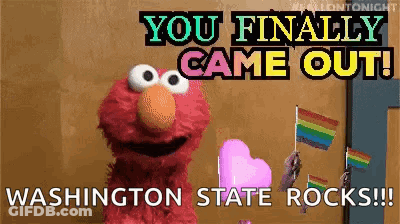 Smiley Face With Angel Wings Washington Gay You're Hot GIF