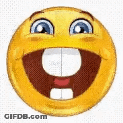 Smiley Face With Big Smile GIF
