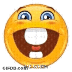 Smiley Face With Big Smile GIF