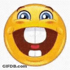 Smiley Face With Big Smile And Big Mouth GIF