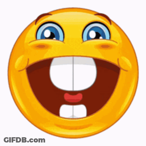 Smiley Face With Big Smile And Big Mouth GIF