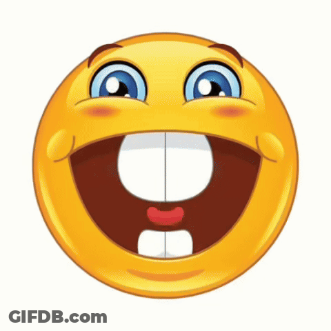 Smiley Face With Big Smile And Big Mouth GIF