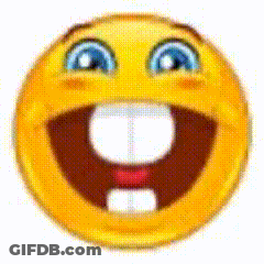 Smiley Face With Big Smile And Mouth GIF