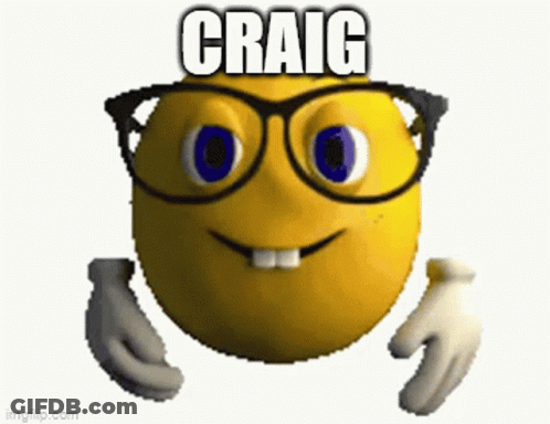Smiley Face With Glasses Craig GIF