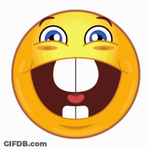 Smiley Face With Missing Tooth GIF