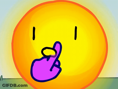 Smiley Face With Purple Finger GIF