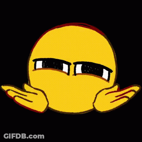 Smiley Face With Ring Around Head GIF