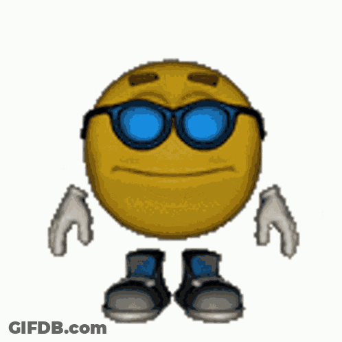 Smiley Face With Sunglasses Thumbs Up Daniel Moment GIF