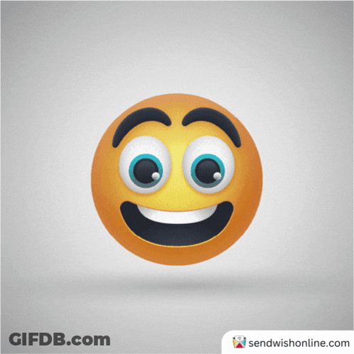 Smiley Face With Tongue Out And Pink Donut GIF