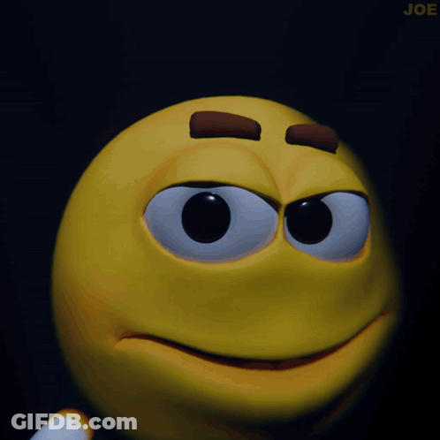 Smiley Face With Word Joe GIF