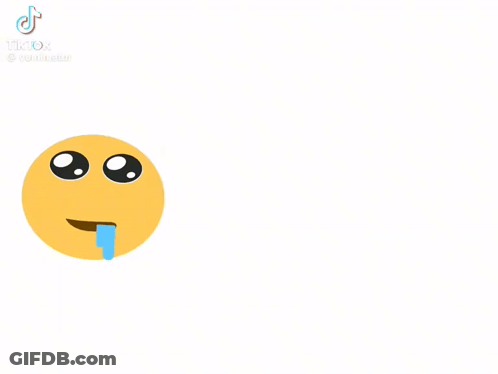 Smiley Faces With Tongues Hanging Out GIF
