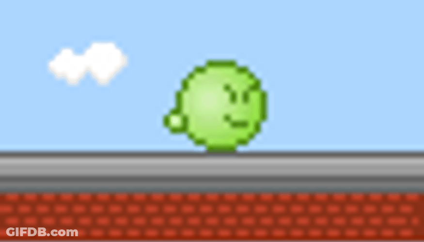 Smiley Game Face Pixel GIF