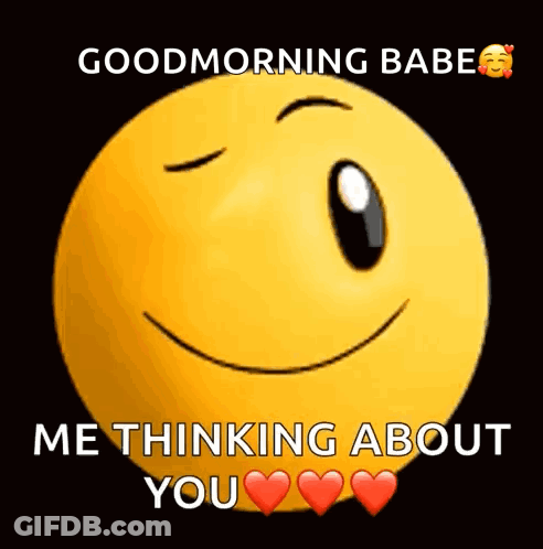 Smiley Good Morning Babe GIF
