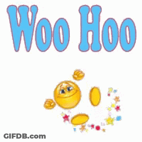 Smiley Jumping Up And Down GIF