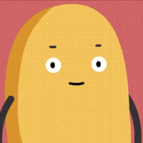 Smiley Potato Cartoon GIF