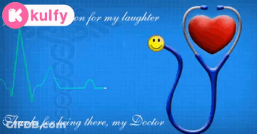 Smiley Stethoscope Thanks Doctor GIF