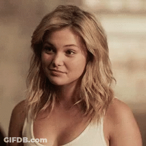Smiling Beatiful Olivia Holt GIF