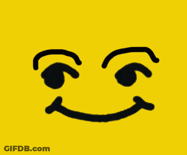 Smiling Bee Expression Meme GIF
