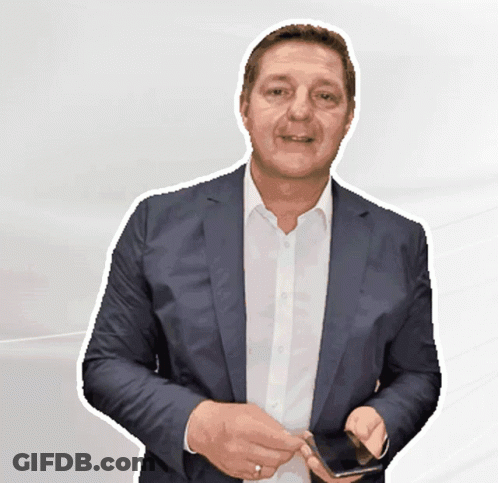 Smiling Boy With My Life Text GIF