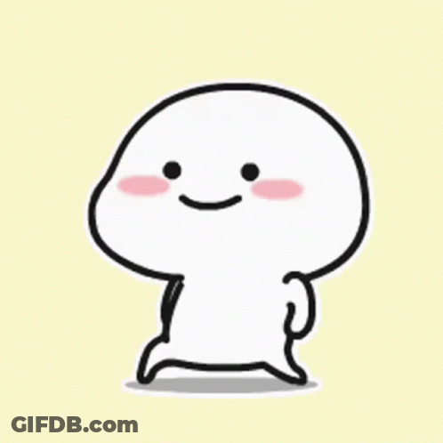 Smiling Cartoon Character GIF