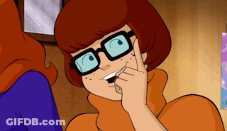 Smiling Cartoon Character With Glasses GIF
